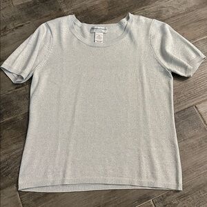 Draper’s & Damon’s Shimmer Knit Top Sz PS